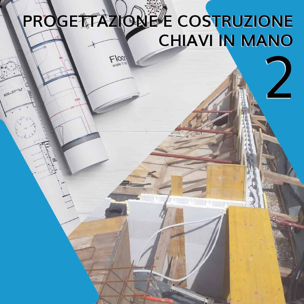 Fase di costruzione di una piscina in cemento armato